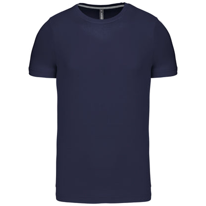 T-shirt col rond manches courtes homme