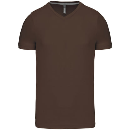 T-shirt col V manches courtes homme