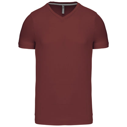 T-shirt col V manches courtes homme