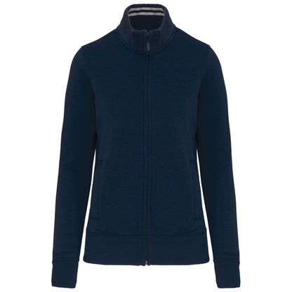 Veste molleton zippée femme