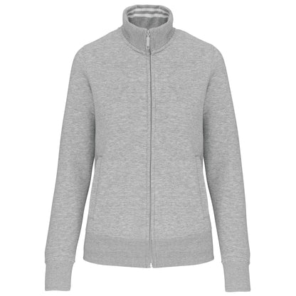 Veste molleton zippée femme