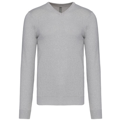 Pull col V homme