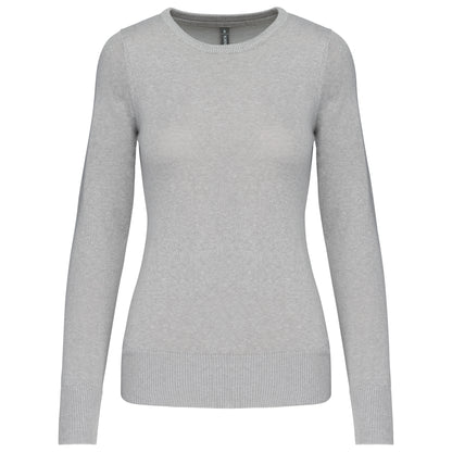 Pull col rond femme