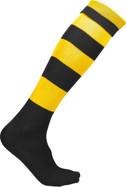 Chaussettes de sport cerclées unisexe