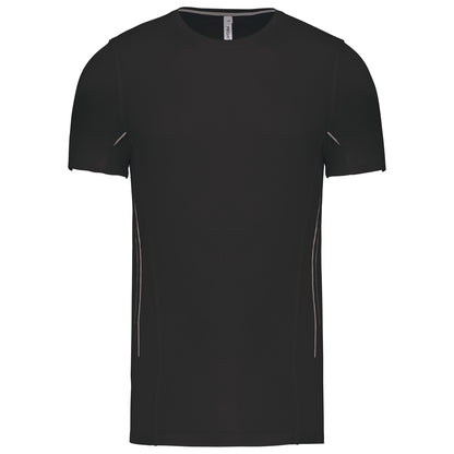 T-shirt de sport bi-matière manches courtes