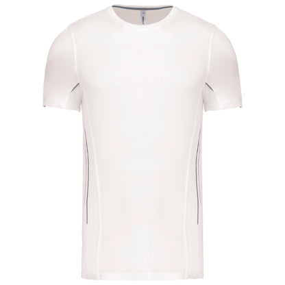 T-shirt de sport bi-matière manches courtes