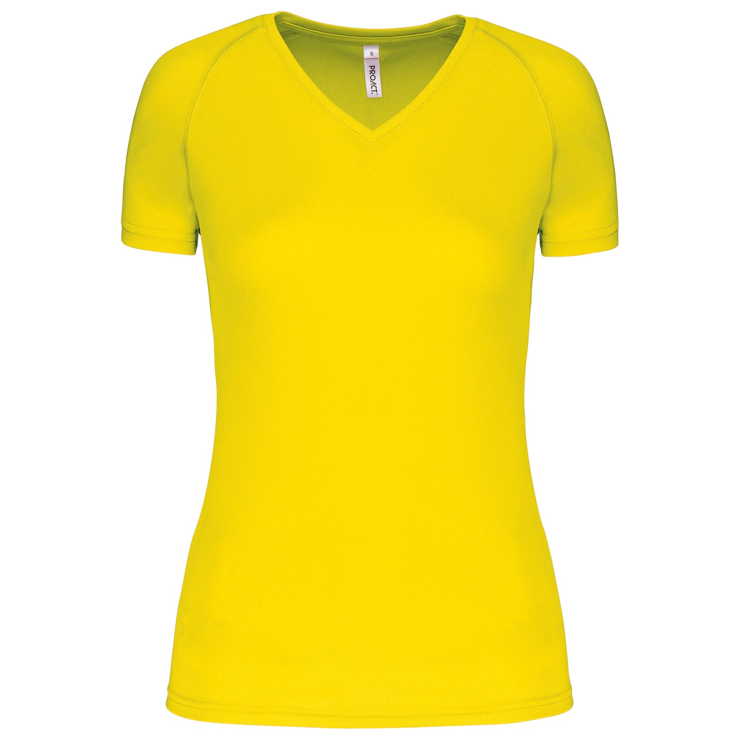 T-shirt de sport manches courtes col v femme