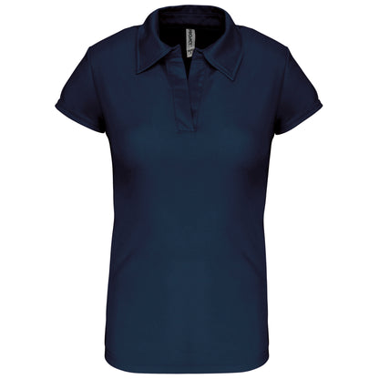 Polo sport manches courtes femme