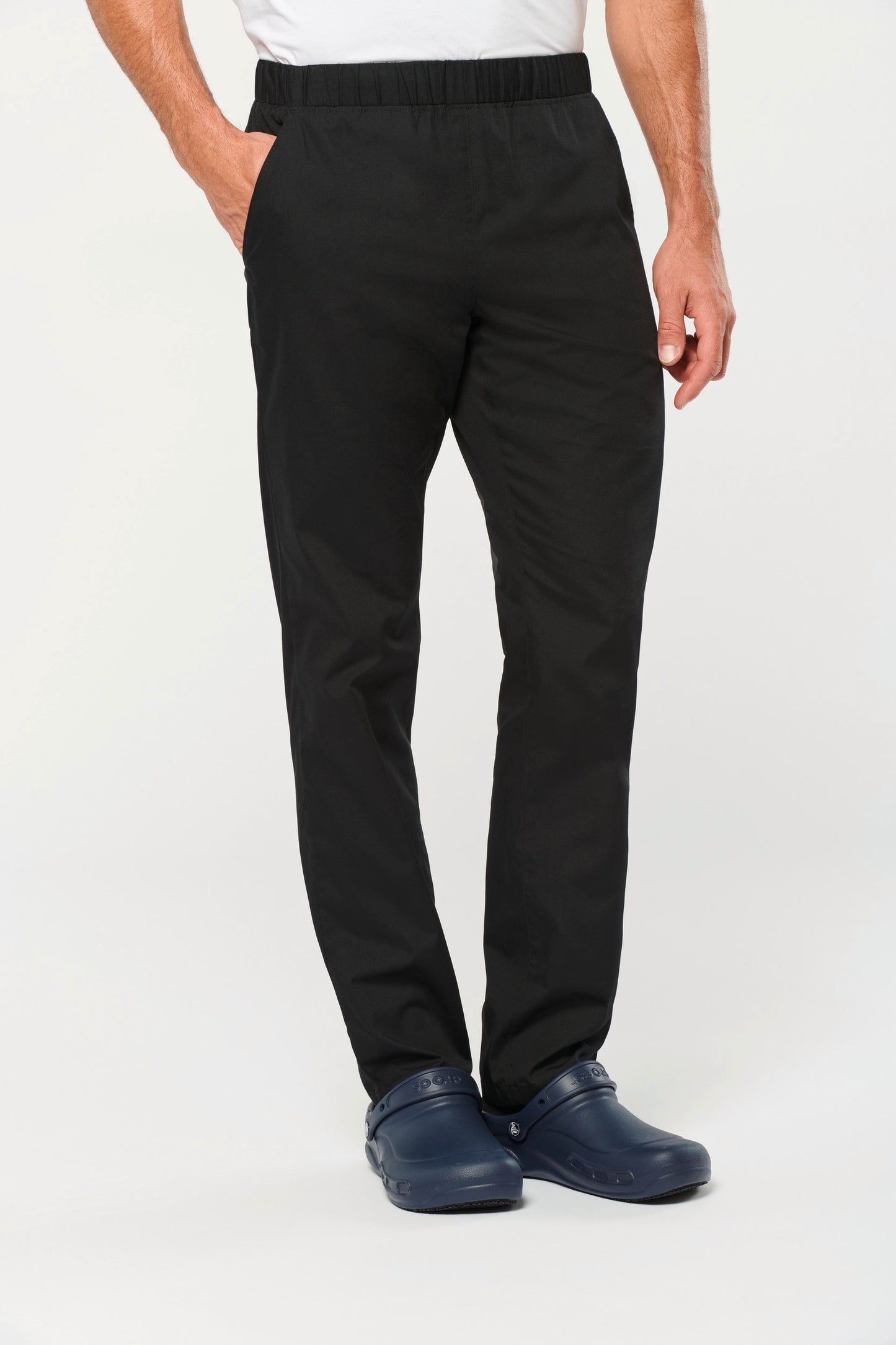 Pantalon polycoton homme